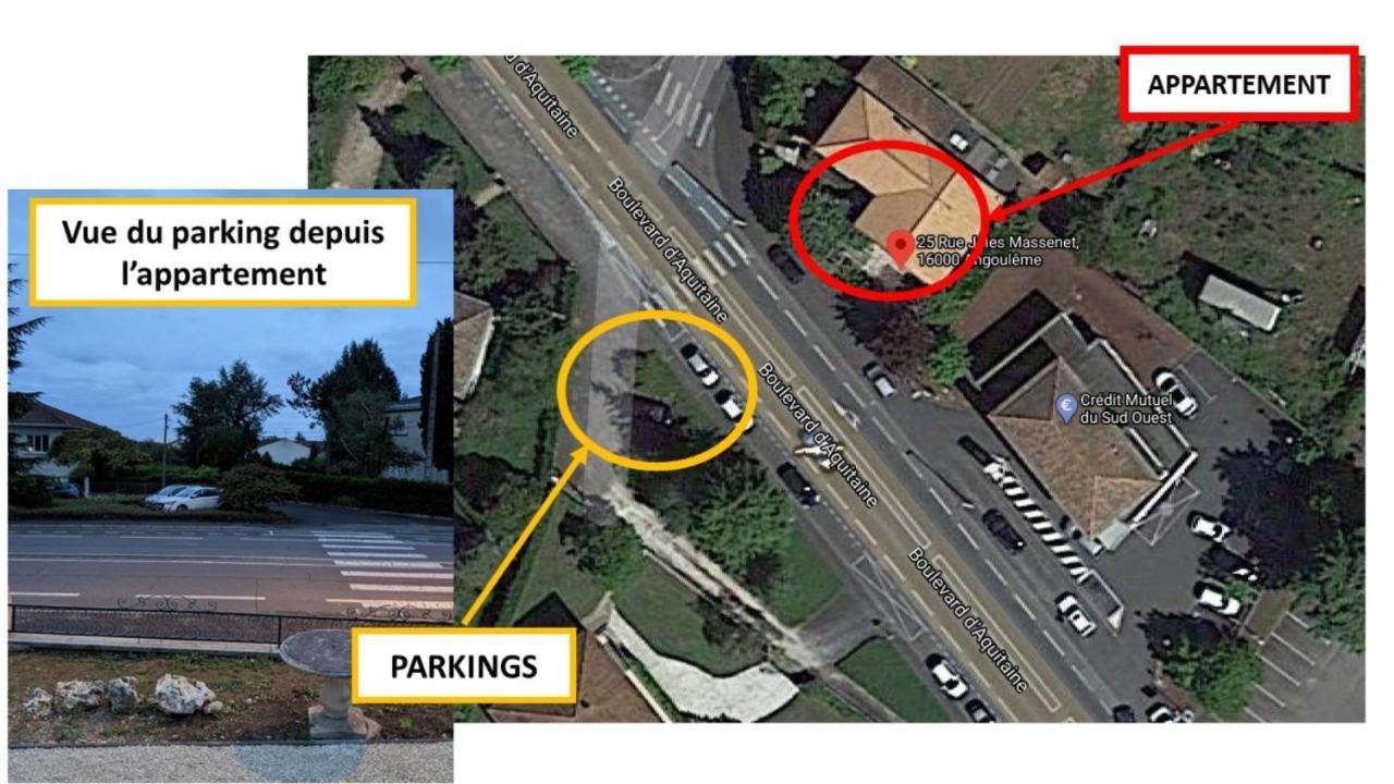 A1 Sweet Homes Angouleme L Secteur Sillac L Parking Gratuit - Animaux Acceptes ภายนอก รูปภาพ
