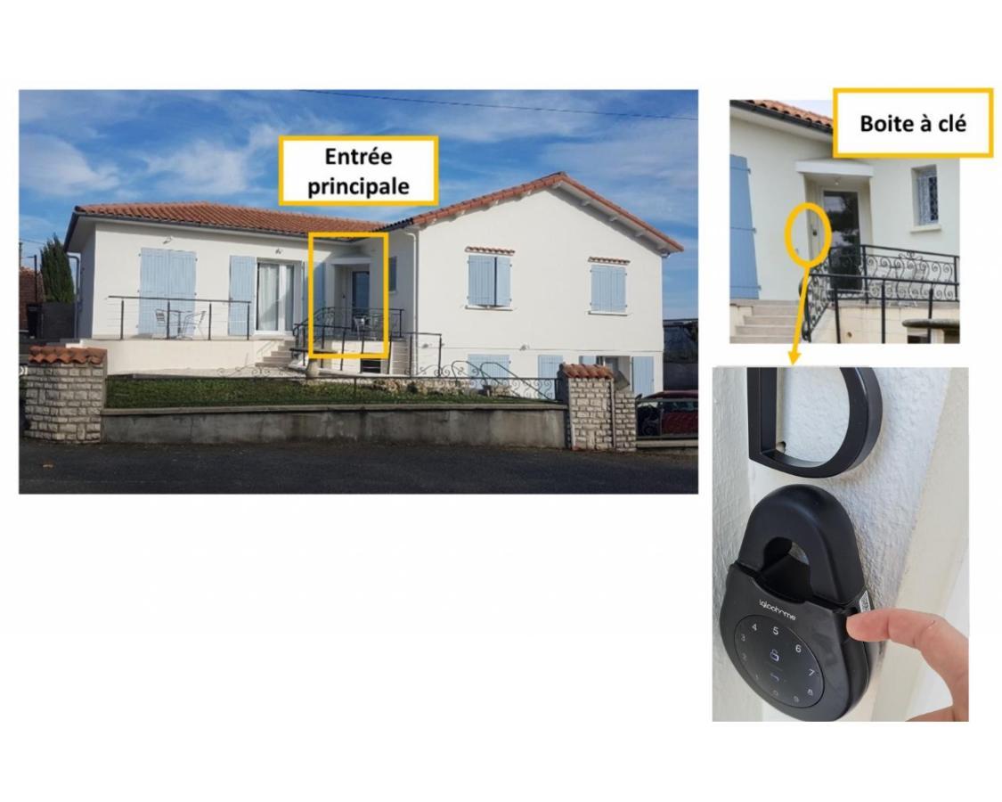 A1 Sweet Homes Angouleme L Secteur Sillac L Parking Gratuit - Animaux Acceptes ภายนอก รูปภาพ